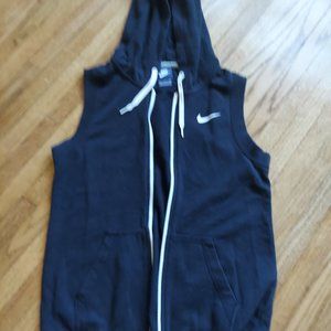 Nike women's sleeveless zip up hoodie